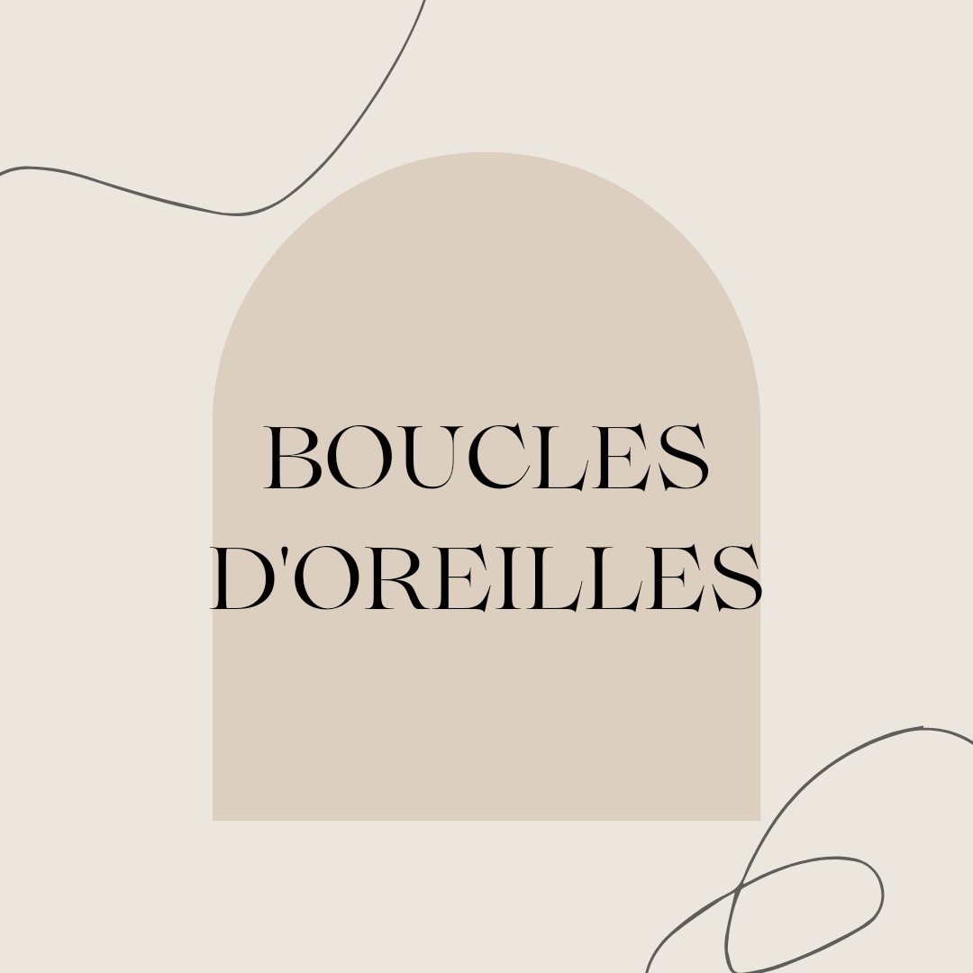 Les boucles d'oreilles