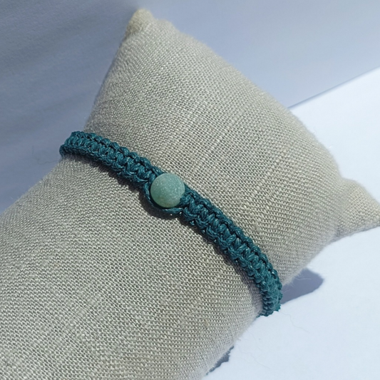 Bracelet AMAZONITE bleu