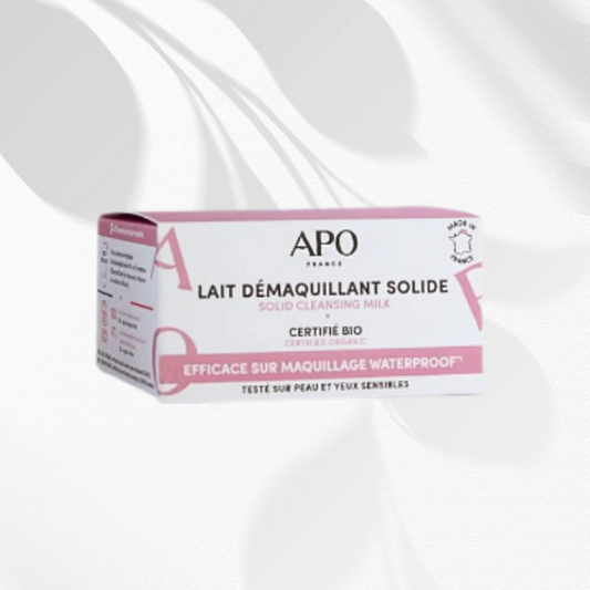 Démaquillant solide bio, APO france